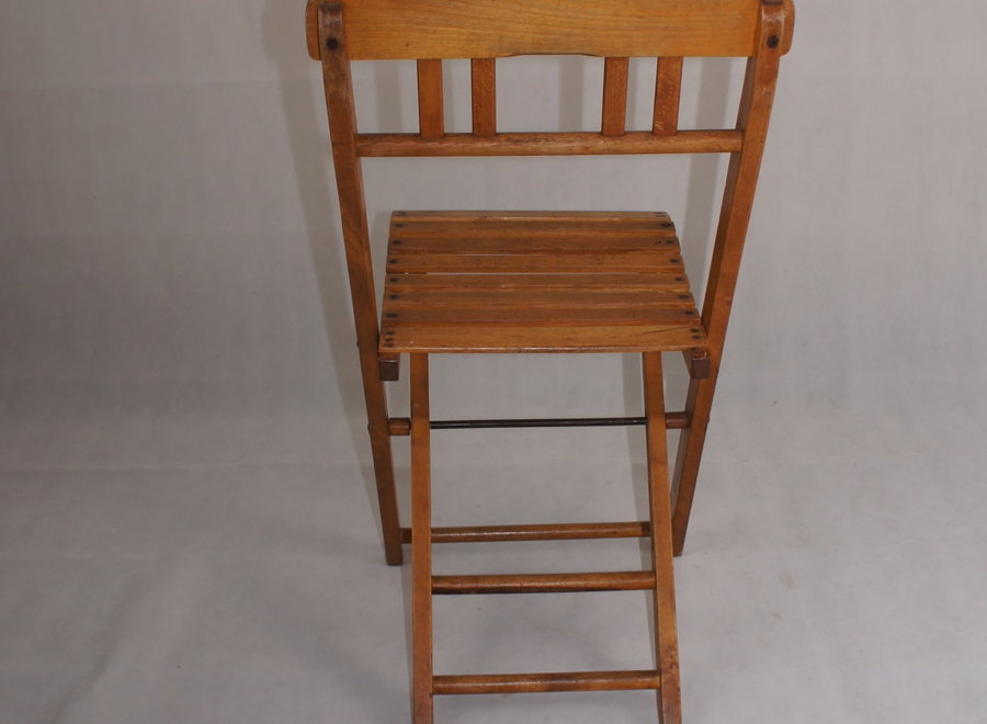 Folding chair from France - 2 ° half 20 ° Century