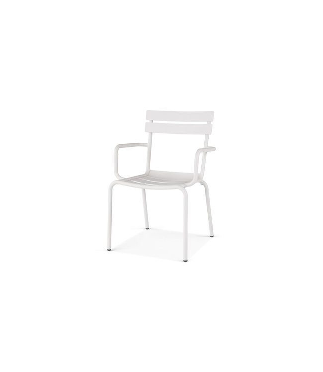 Beach7 Beach7 Avelon Stapelbare Tuinstoel – Aluminium – Antraciet of Wit – Club Collectie