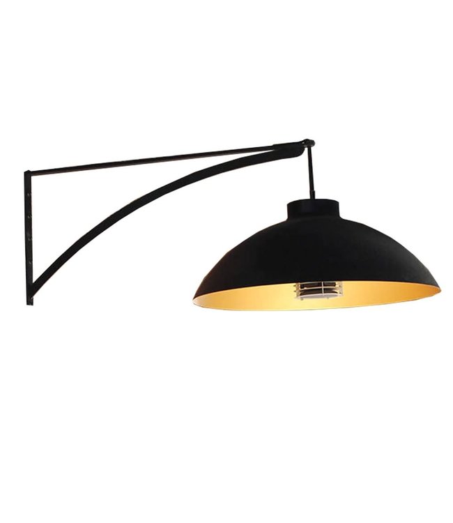 Heatsail Dome elektrische  terras verwarming met verlichting en afstandsbediening.