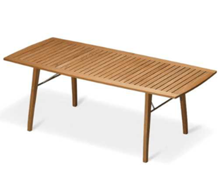 weerstand bieden Welkom Met andere bands Cozy Newton teak tuintafel 180x90x75cm - Tuintrend