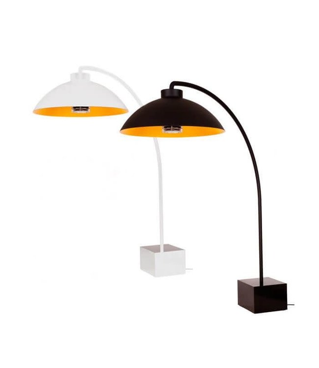 Heatsail Dome elektrische  terras verwarming met verlichting en afstandsbediening.