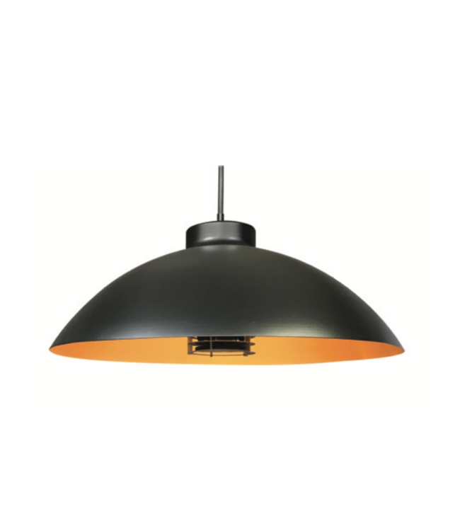 Heatsail Dome elektrische  terras verwarming met verlichting en afstandsbediening.