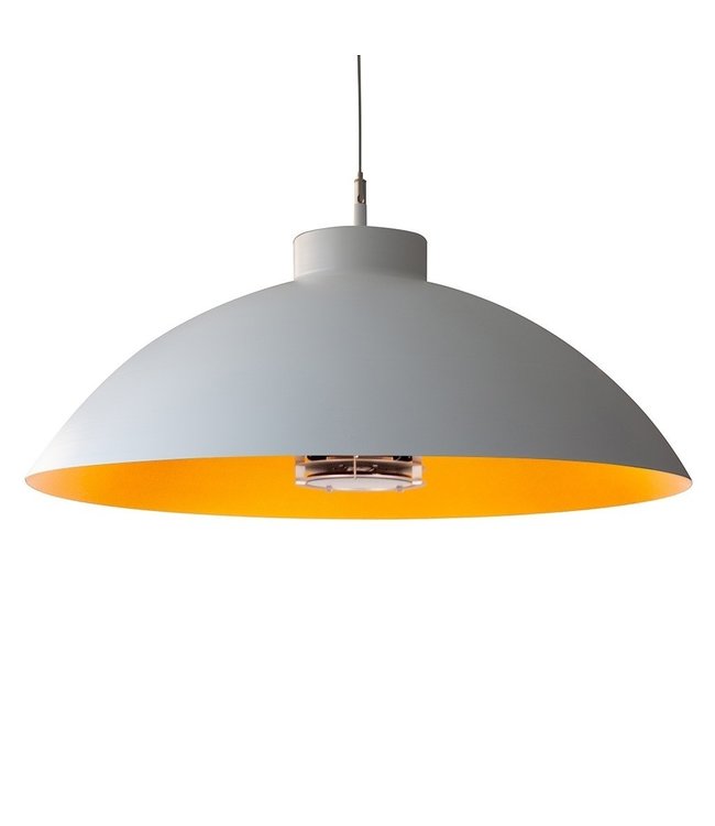 Heatsail Dome elektrische  terras verwarming met verlichting en afstandsbediening.