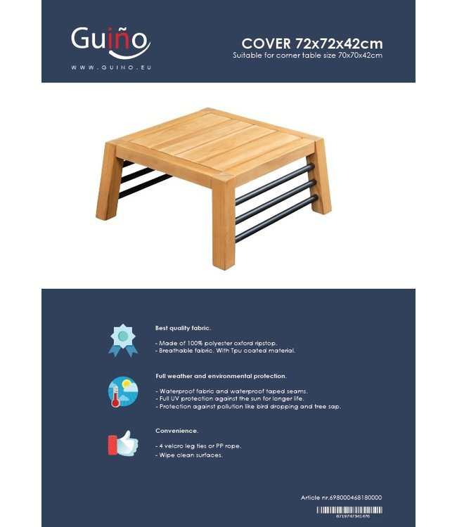 Guiño Tuinmeubelhoes compania/primavera