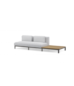 Jardinico Mauroo sofa without armrest and with tableau/table