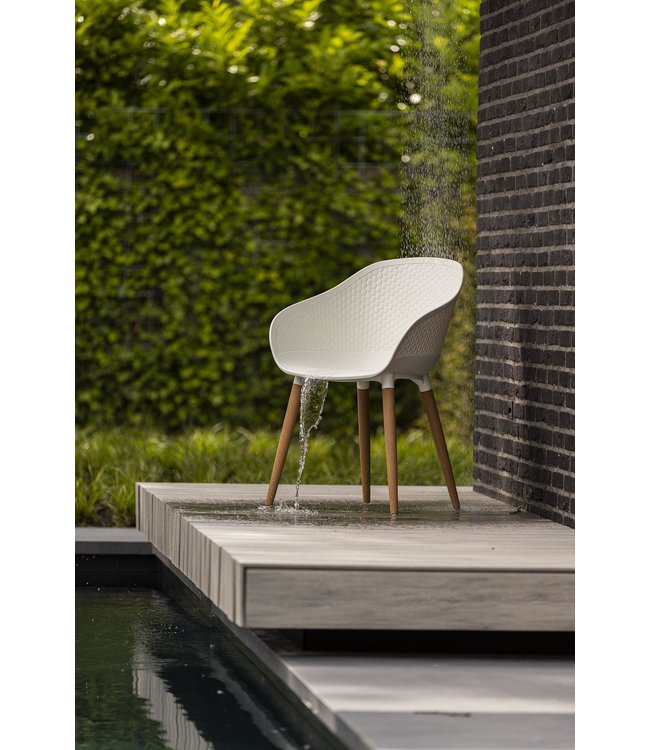 Beach7 Antibes ensemble de chaises de jardin de 4 pièces