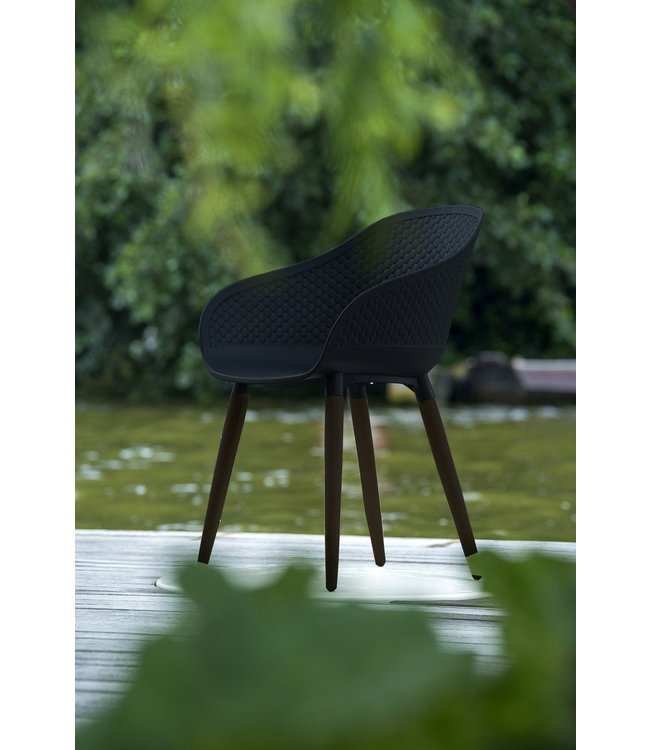 Beach7 Antibes-Alu Garden Chair - Lot de 4 pièces