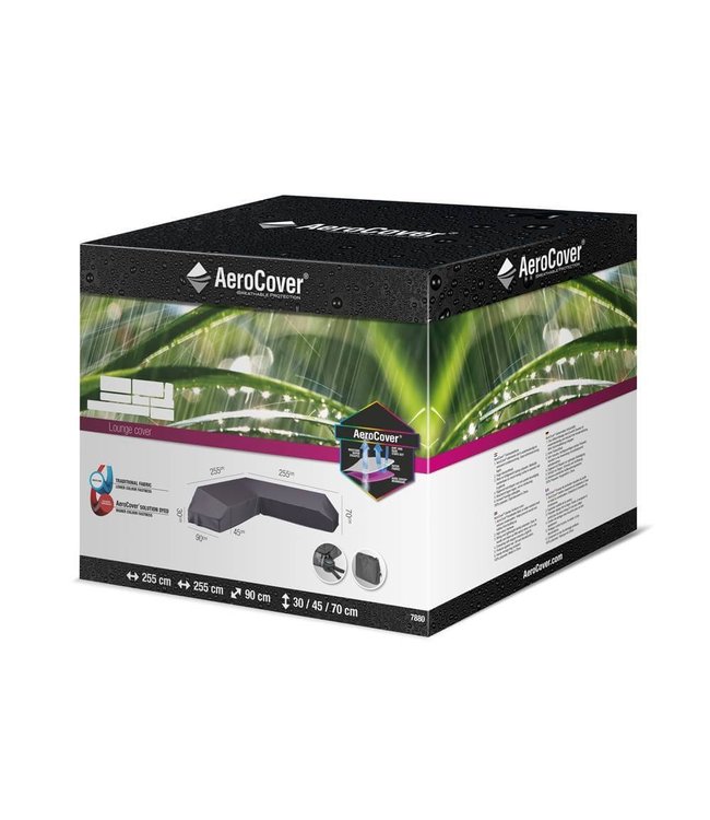aero cover Aercovover  L-Vorm loungeset hoes 255x255x70x30cm