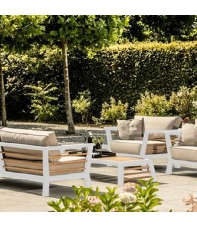 Guiño Compañia Ensemble de salon 4 pièces en aluminium