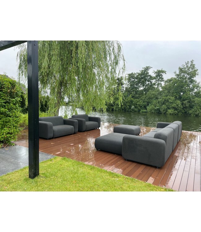 Guiño Chico 2-zits sofa met 2 armleuningen olefin