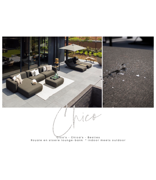 Guiño Chico 2-zits sofa met 2 armleuningen olefin