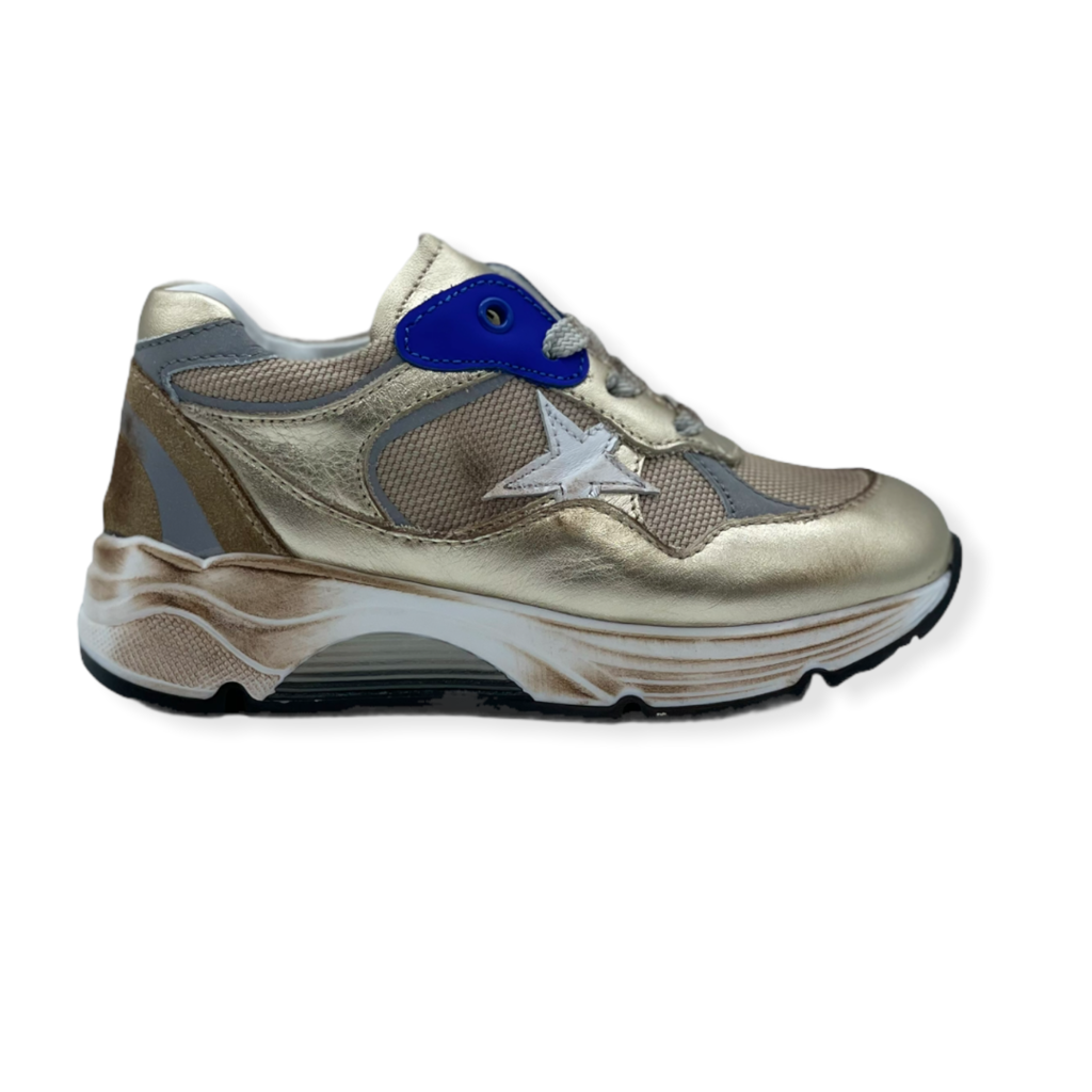 RONDINELLA HIGH SNEAKER GOLD DIRT - Etoile Knokke