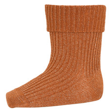 MP DENMARK MP GLITTER SOCKS RUST