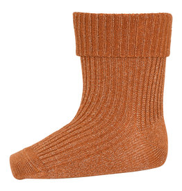 MP DENMARK MP IDA GLITTER SOCKS RUST