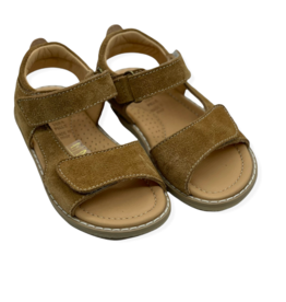 OCRA OCRA BAPTISTE SANDAL VELCRO COGNAC