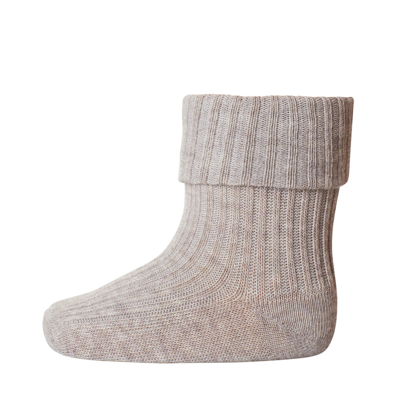 MP DENMARK MP BABY SOCKS LIGHT BROWN