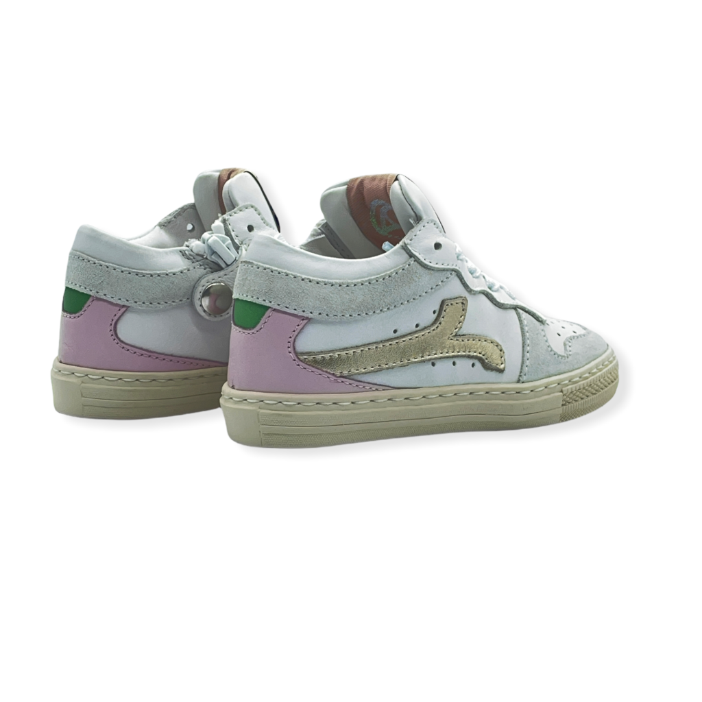 RONDINELLA RONDINELLA HIGH SNEAKER D WHITE GOLD PINK