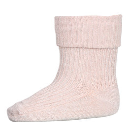 MP DENMARK MP IDA GLITTER SOCKS ROSE DUST