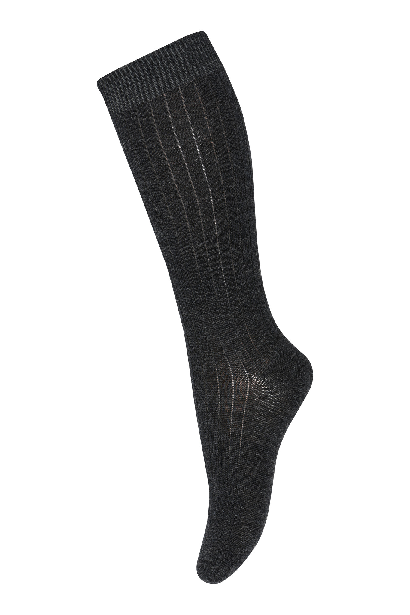 MP WOOL KNEE SOCKS DARK GREY Etoile Knokke