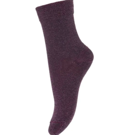 MP DENMARK MP LULU SOCKS DARK PURPLE