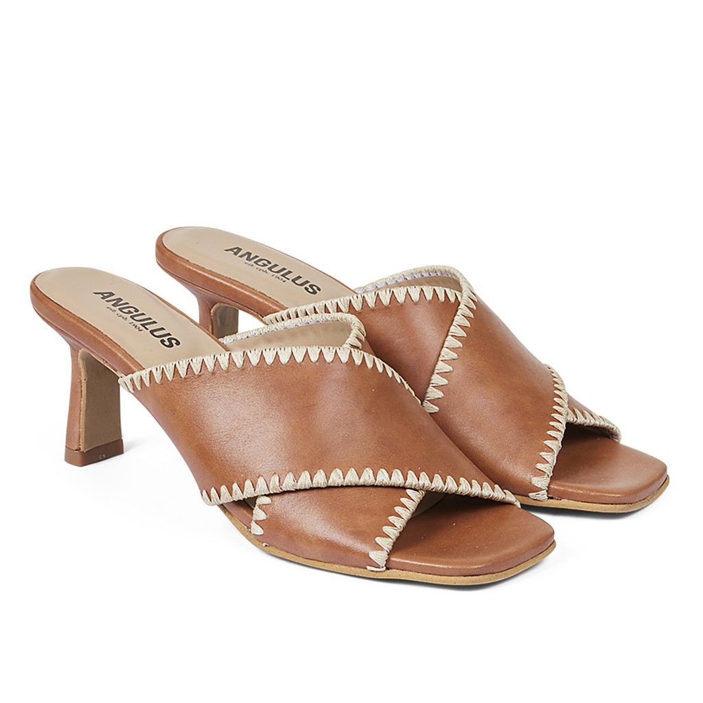 ANGULUS ANGULUS MARRAKECH SANDAL TAN