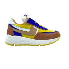 RONDINELLA RONDINELLA HS SNEAKER SAND I YELLOW I BLUE