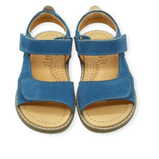 OCRA OCRA BAPTISTE SANDAL VELCRO ATLANTIC BLUE