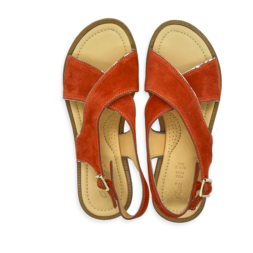 OCRA OCRA ETOILE SANDAL PAPAYA PLATINO