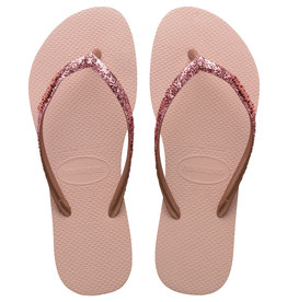 HAVAIANAS HAVAIANAS GLITTER LIGHT PINK BLUSH