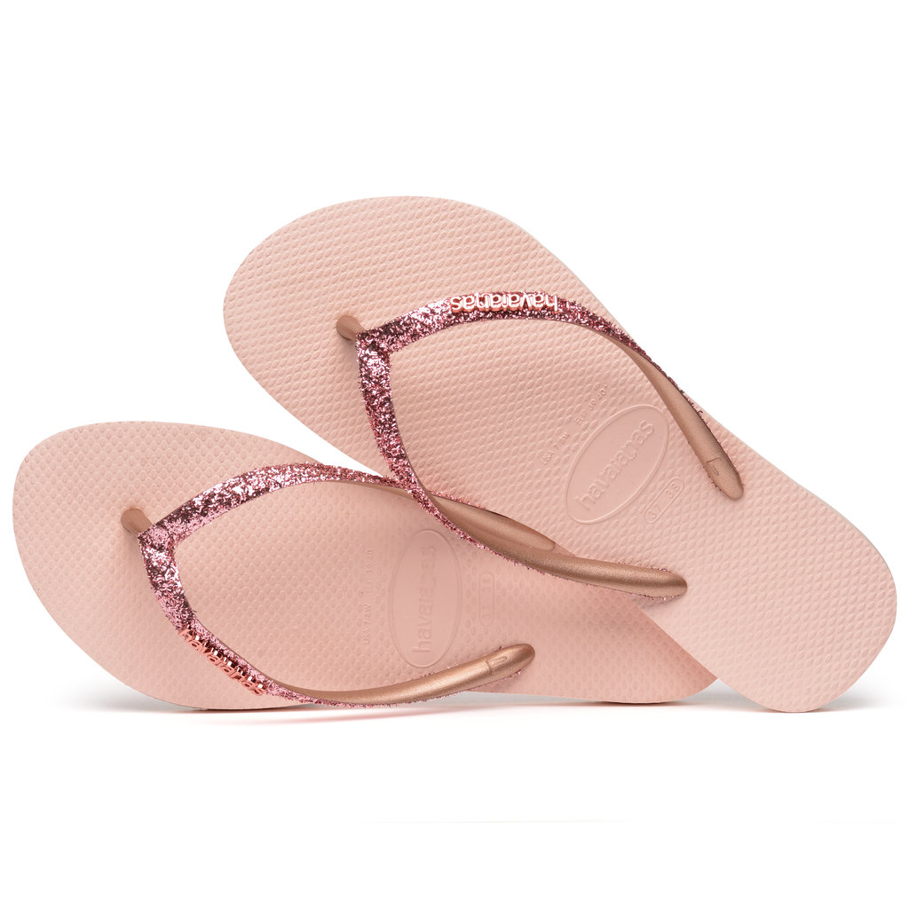 HAVAIANAS HAVAIANAS GLITTER LIGHT PINK BLUSH