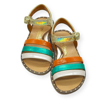 RONDINELLA RONDINELLA JUNIOR SANDAL ROSE I TURQUOISE I ORANGE