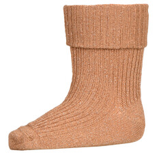 MP DENMARK MP IDA GLITTER SOCKS APPLE CINNAMON