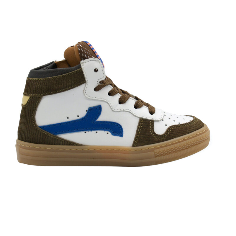 RONDINELLA RONDINELLA JD SNEAKER BROWN WHITE BLUE