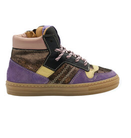 RONDINELLA RONDINELLA SNEAKER MULTI MAUVE YELLOW