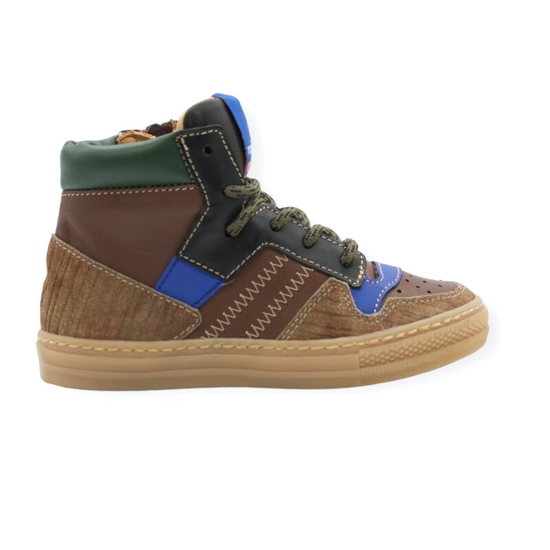 RONDINELLA RONDINELLA SNEAKER MULTI BROWN BLUE