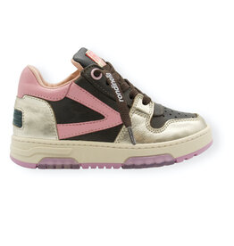 RONDINELLA RONDINELLA NK SNEAKER BROWN PINK GOLD