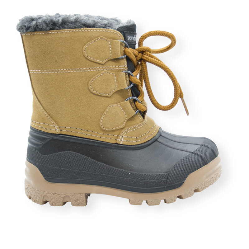 RONDINELLA RONDINELLA WINTER BOOT CAMMELLO NERO GRIGIO