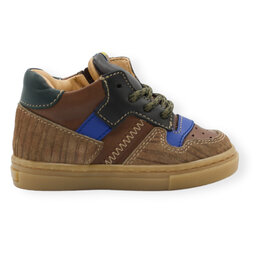 RONDINELLA RONDINELLA MINI SNEAKER MULTI BROWN BLUE