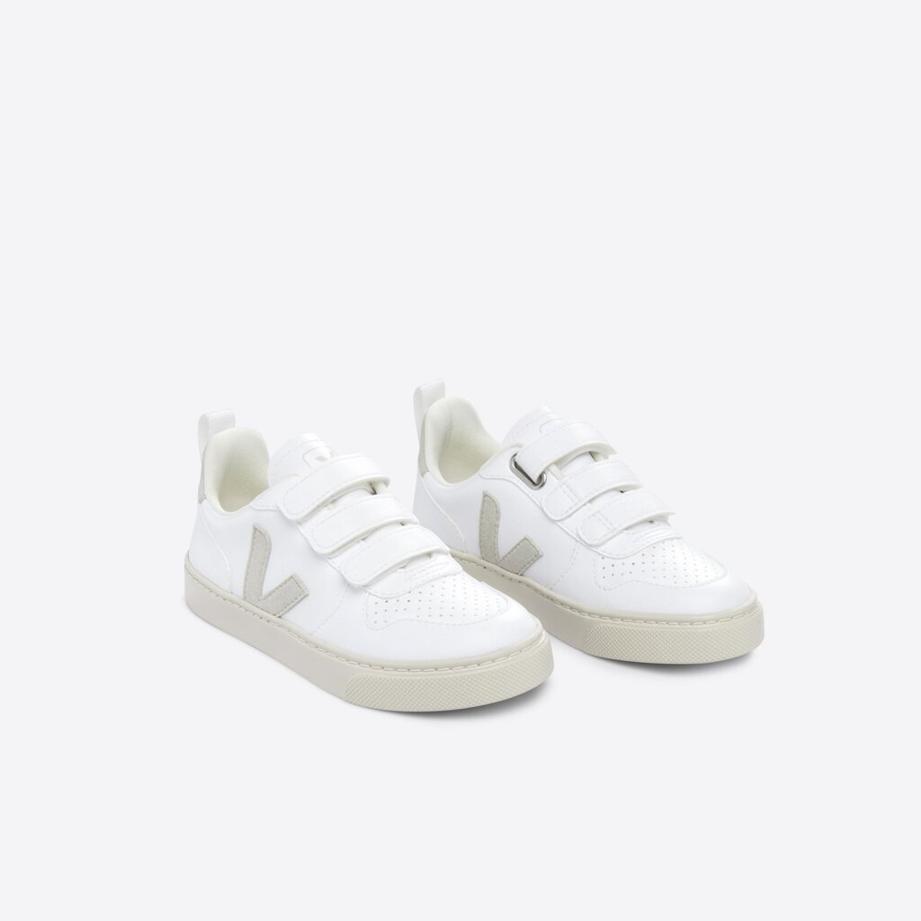 VEJA VEJA V10 WHITE NATURAL SUEDE