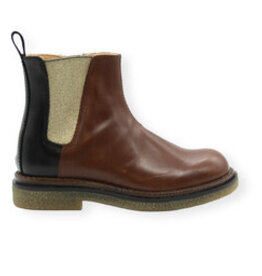 RONDINELLA RONDINELLA CLASSIC BOOT DARK BROWN GOLD