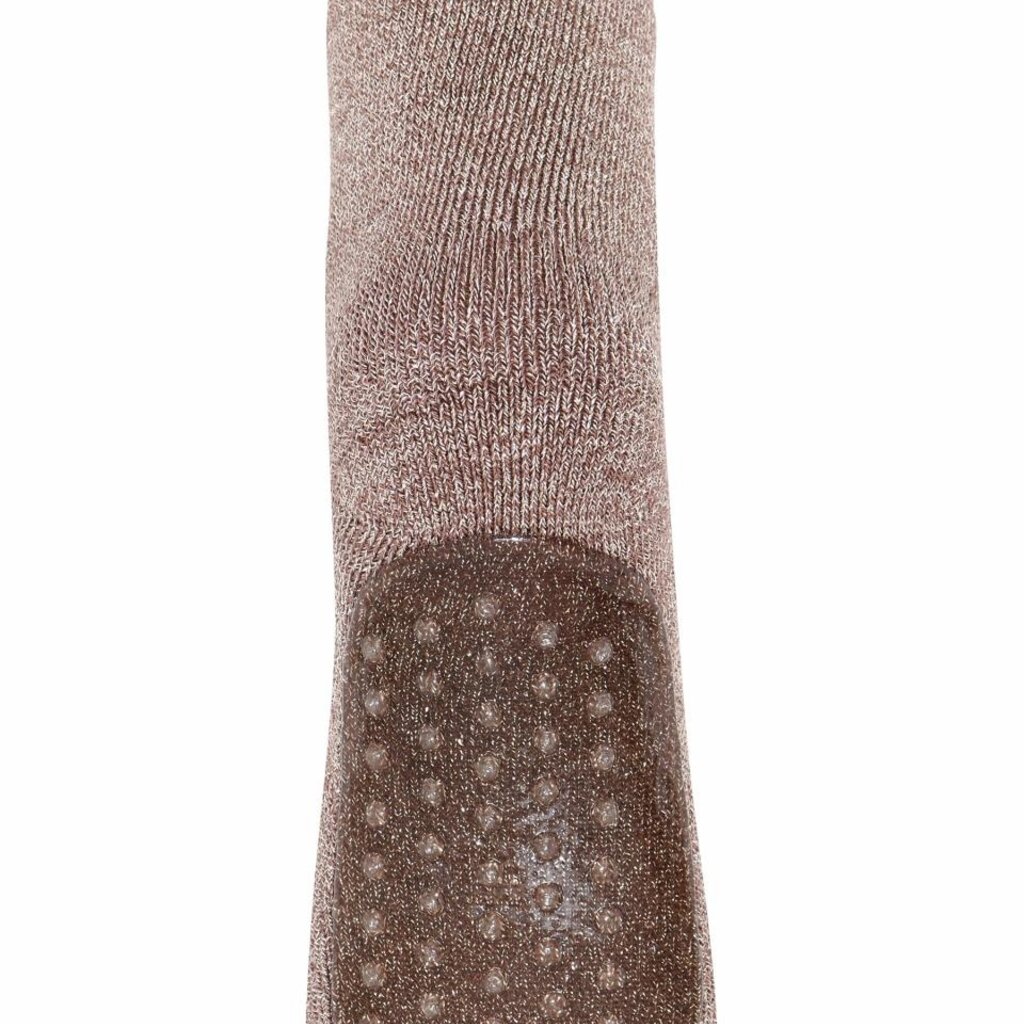 MP DENMARK MP CELINA ANTI-SLIP SOCKS BROWN SIENNA