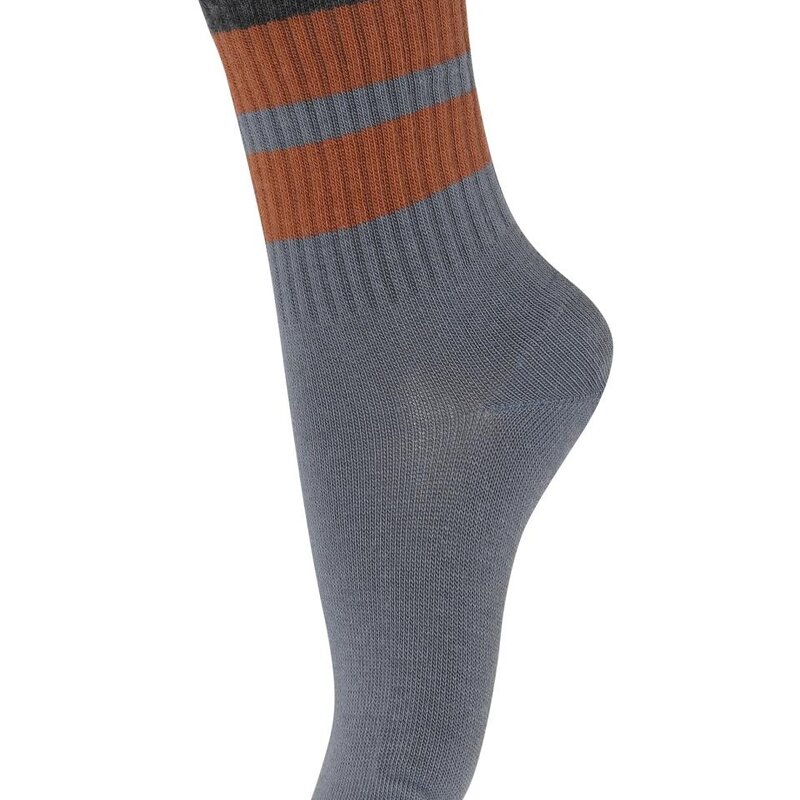 MP DENMARK MP FREJ SOCKS STONE BLUE