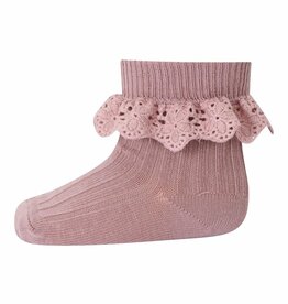 MP DENMARK MP LISA SOCKS LACE WOOD ROSE