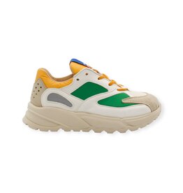 RONDINELLA RONDINELLA 11995 SNEAKER GREEN ORANGE