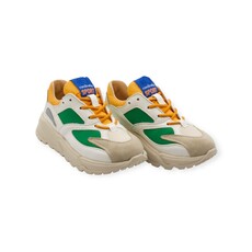 RONDINELLA RONDINELLA 11995 SNEAKER GREEN ORANGE