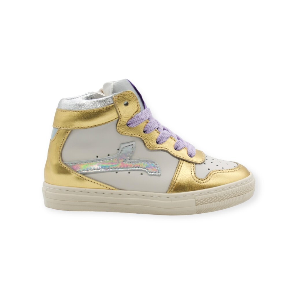 RONDINELLA RONDINELLA 11993 SNEAKER GOLD LILA