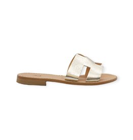 OCRA OCRA D654 SANDAL H PLATA