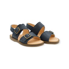 OCRA OCRA 613 CLASSIC SANDAL NAVY BLUE