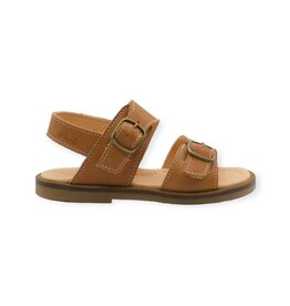 OCRA OCRA 613 CLASSIC SANDAL COGNAC