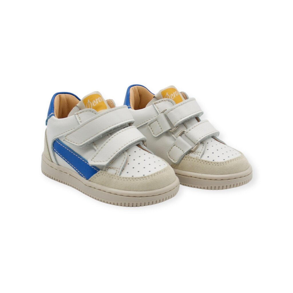 OCRA OCRA 971 MINI SNEAKER VELCRO BLUE